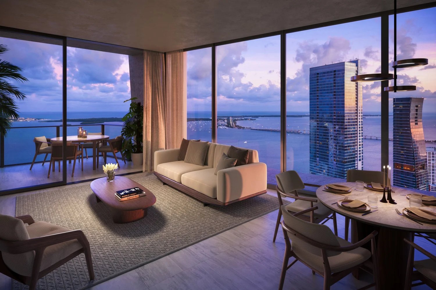 Interior de Ora by Casa Tua con vista a Brickell